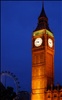 The big ben and the eye of london